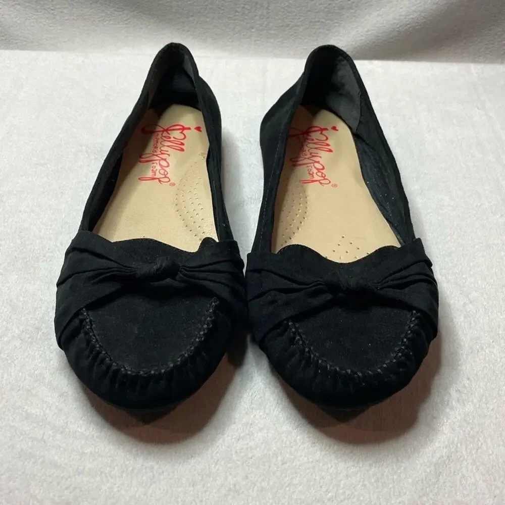Jellypop porter black flats size 11